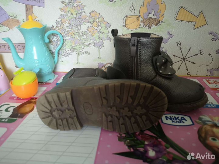 Диме сезонные ботинки для девочки