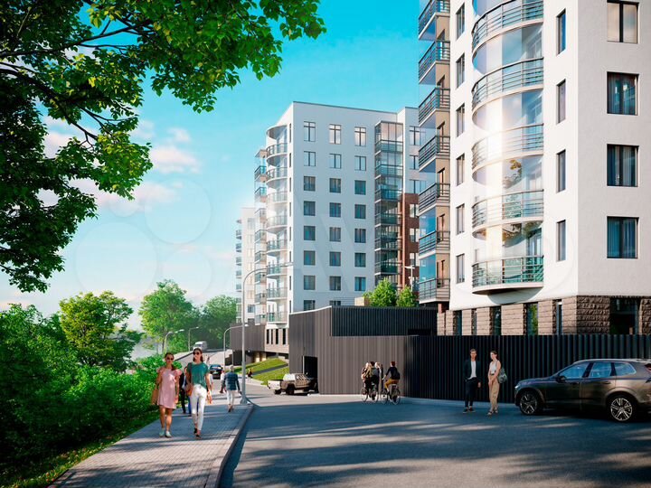 3-к. квартира, 84,5 м², 4/9 эт.