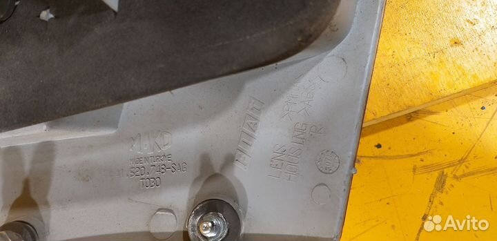 Фонарь задний внутренний правый для Fiat Albea