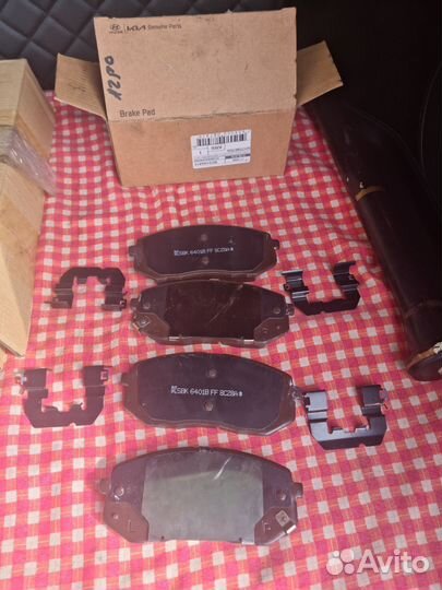 Передние колодки кia/Hyundai оригинал