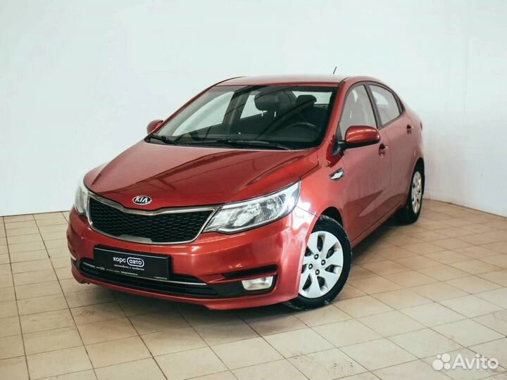 Капот Kia Rio 3 2011-2017 Красный гранат