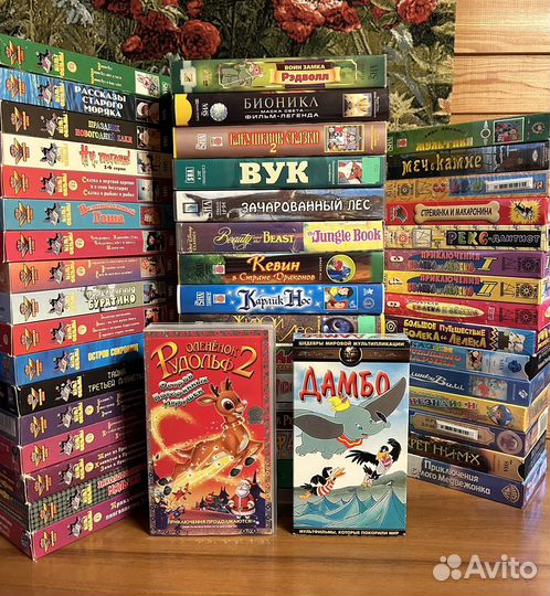 Видеокассеты мультфильмы VHS лицензия