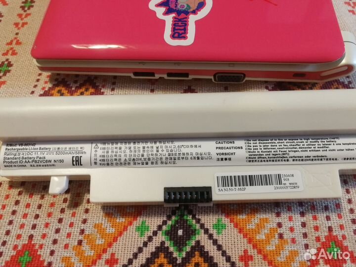 Ретро-консоль на базе samsung n150 plus 