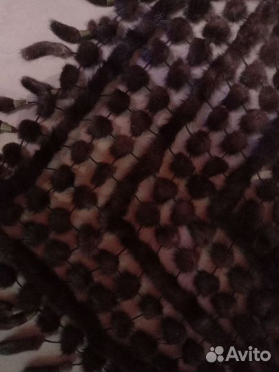 Платок шаль из норки