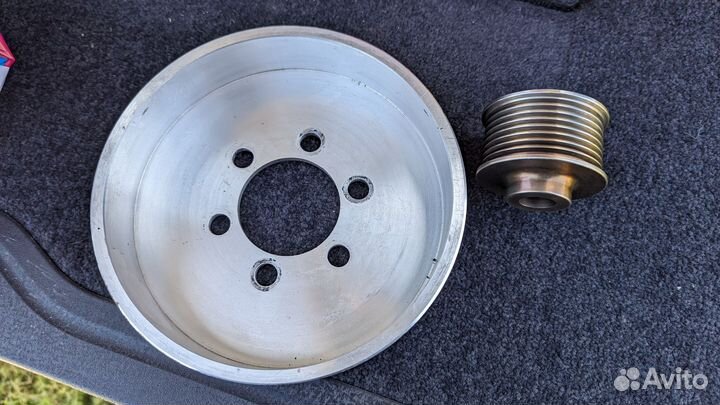 Шкивы тюнинговые на land rover range rover