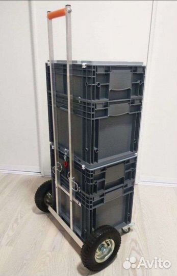 Тележка с 2мя ящиками новая
