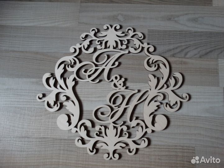 Монограмма,вензель, герб на свадьбу