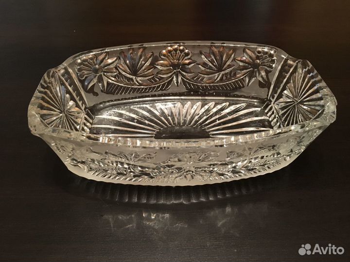 Хрустальные конфетницы