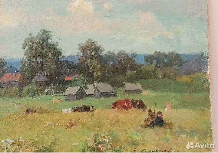 Две старинных картины