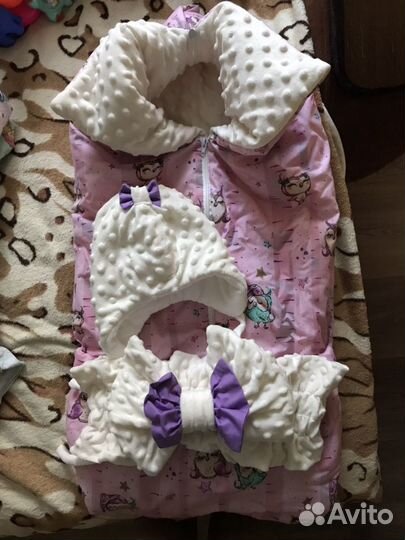 Конверт-трансформер на выписку демисезонный