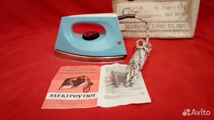 Советское прошлое. Утюг новый