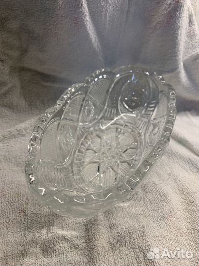 Ваза хрустальная (салатница)