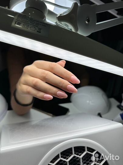 Маникюр, гель лак, покрытие ногтей гелем, ногти