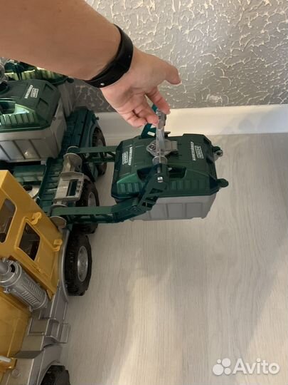 Игрушка машина мусоровоз