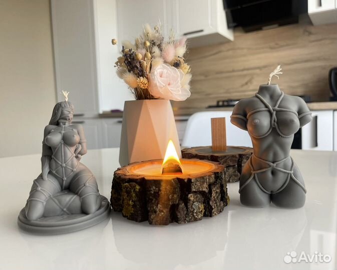 Свеча для взрослых Шибари