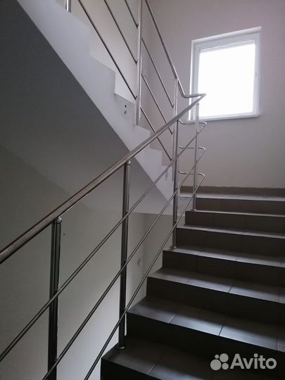 Перила из нержавеющей стали, пвх,стекло