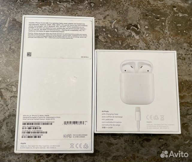 Коробка от iPad Air (4th Generation) wi-fi 256GB