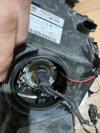 Фары на Volkswagen polo