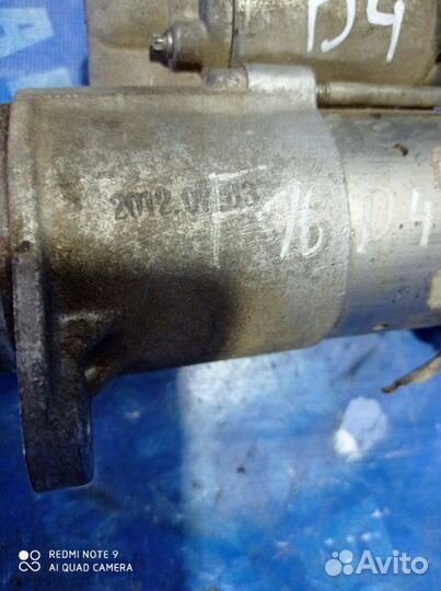 Стартер Chevrolet Aveo T300 седан F16D4 2012