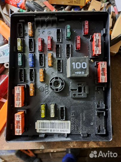 Блок предохранителей volkswagen passat