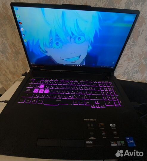 Игровой ноутбук asus TUF Gaming F17 FX706HF