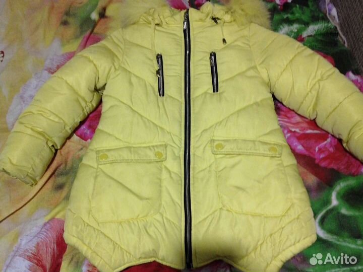 Куртка пуховик для девочки