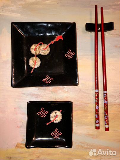 Набор керамики для суши на 2 персоны