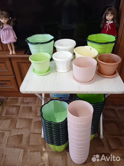 Горшки цветочные