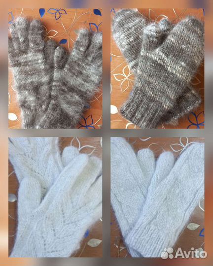 Изделия из самопряденного собачьего пуха