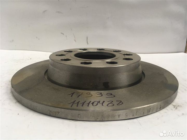 Диск тормозной задний Audi A4 B6 2001-2007 101D