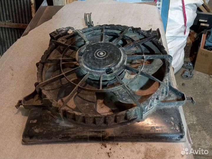 Вентилятор охлаждения радиатора Kia Ceed