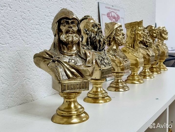 Бюст бронзовый «Александр Невский»