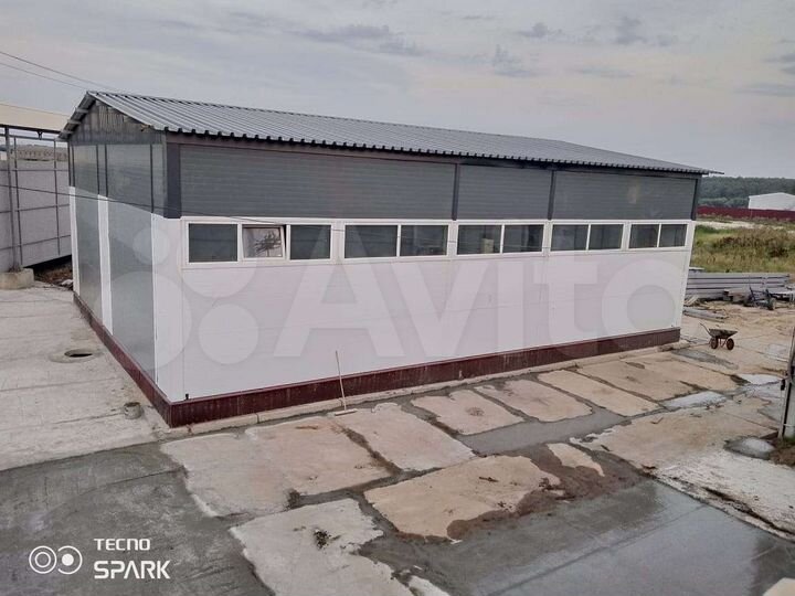 Склад 170 м² и площадка 600 м²