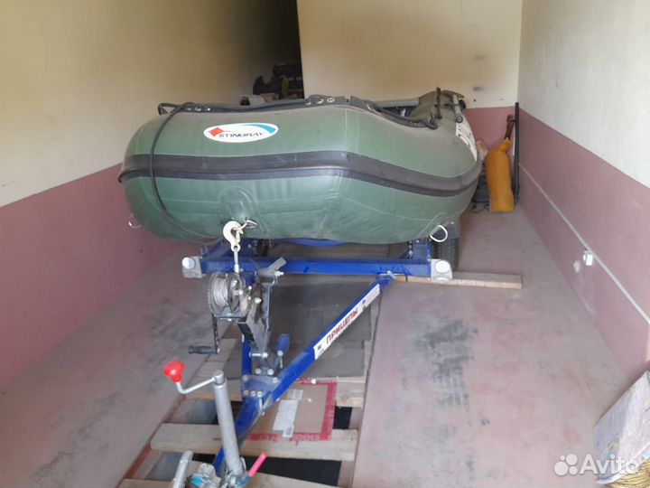 Лодка stingray 360AL с прицепом 