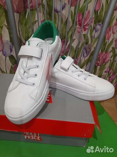 Кеды для девочки новые