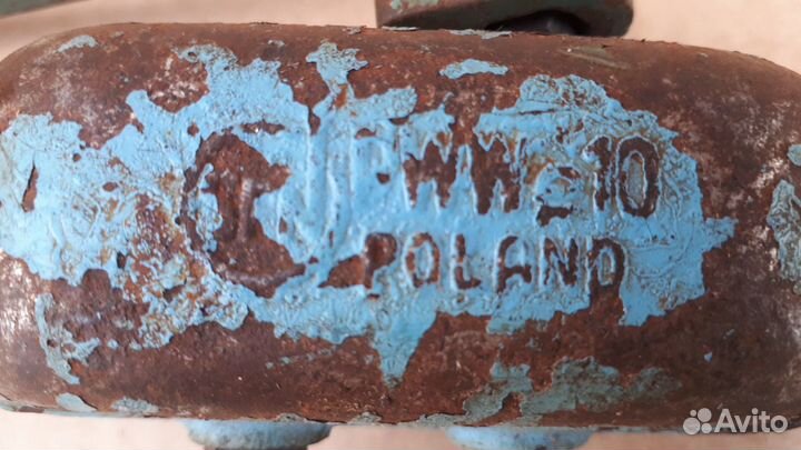 Дрель ручная старинная польша