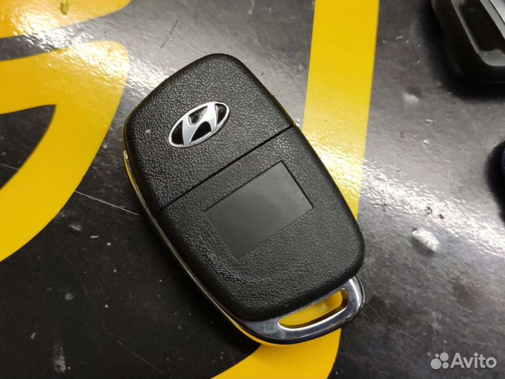 Выкидной корпус ключа Hyundai Sonata