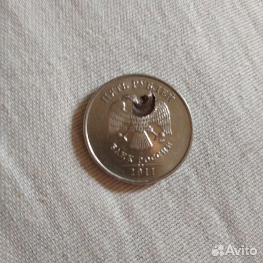 Редкий брак монеты