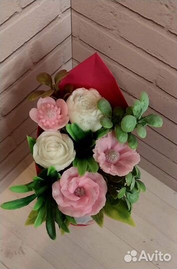 Мыльные мини букетик