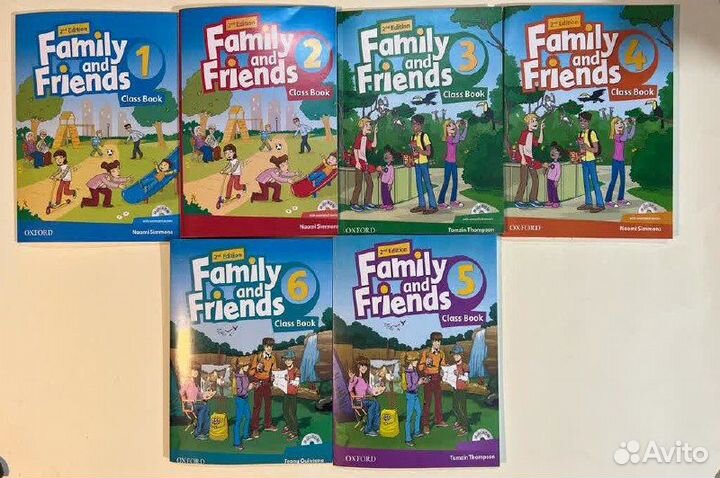 Family and friends 1 2 3 4 5 6 (1 и 2 издание)