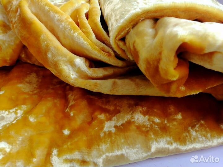 Плюш отрез ткань