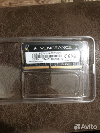 Оперативная память для ноутбука ddr4 8gb 3200