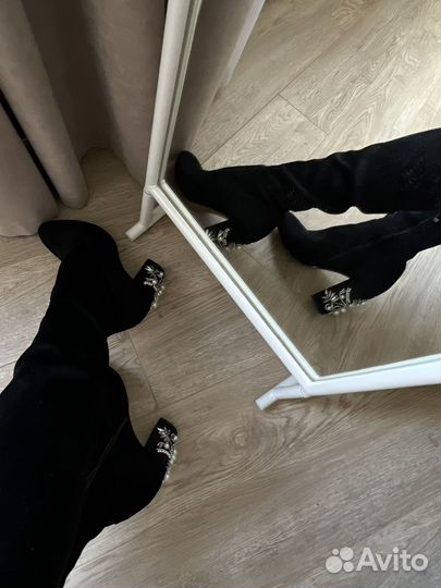 Сапоги ботфорты 39 размер