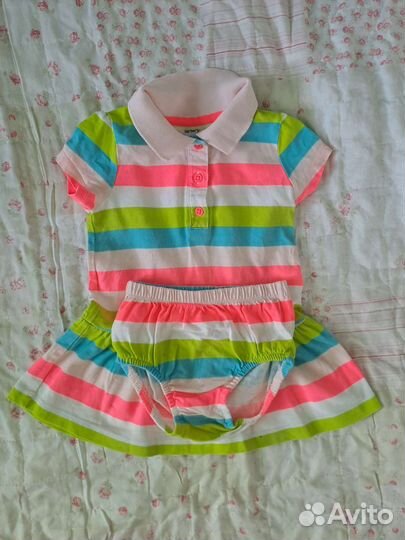 Пакет летней одежды 74-86-92 см