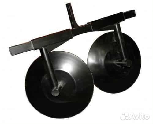 Окучник дисковый регулируемый без сцепки