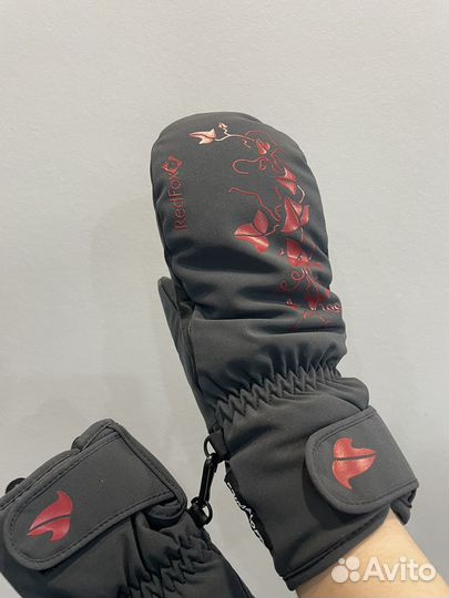 Рукавицы женские зимние теплые натуральная кожа