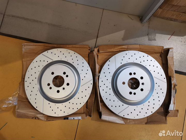 Диски тормозные Mercedes ML GL GLE A1664210512 нов