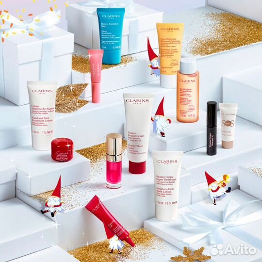 Адвент календарь Clarins 2024 на 12 дней