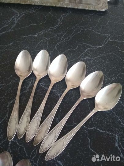 Столовые приборы СССР Мельхиор