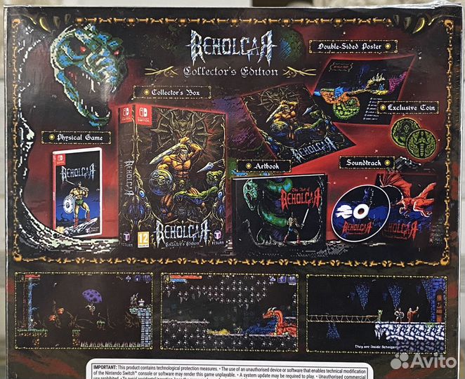 Beholgar Collectors Edition Nintendo Switch Новое